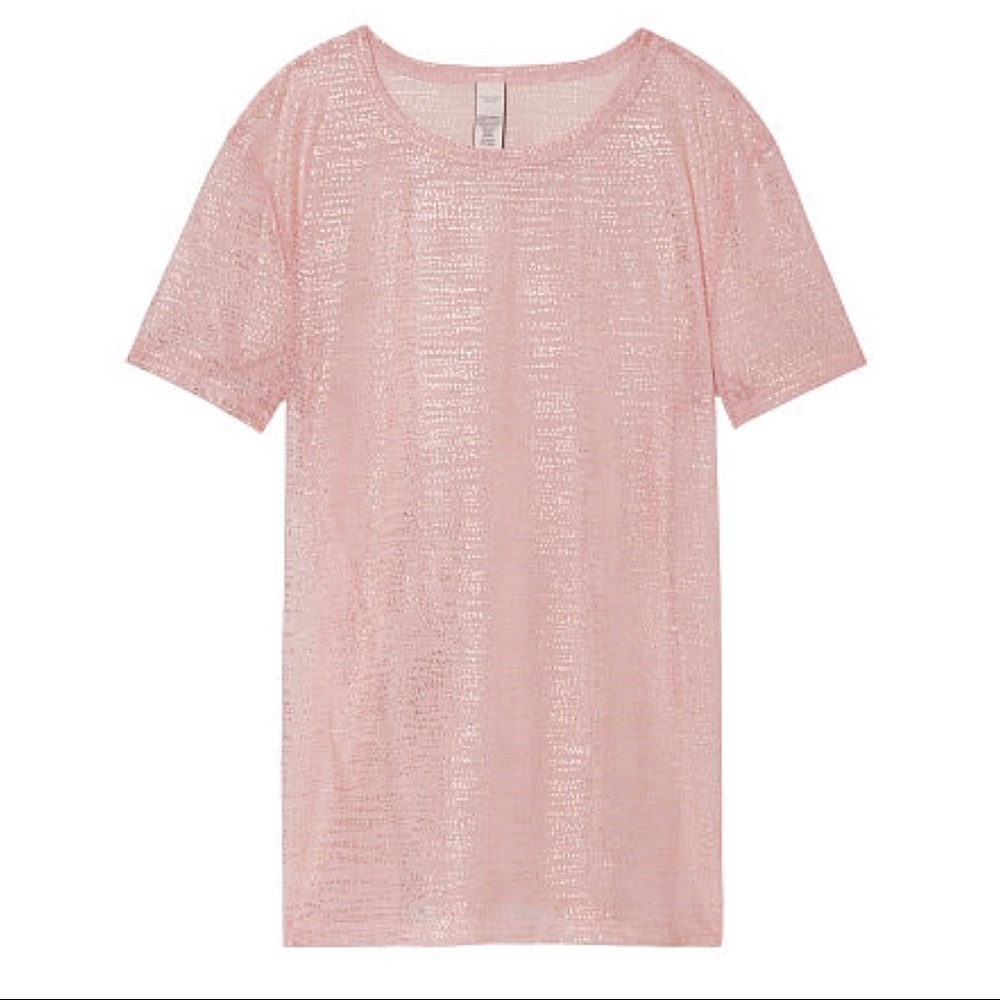 Victoria’s Secret Sheer Shimmer Shirt - Picture 2 of 3